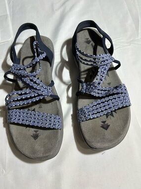 Skechers Raggae Slim Stretch Appeal Sandals size 8